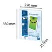 Picture of BOX FILE WITH FRONT COVER 25MM WHITE